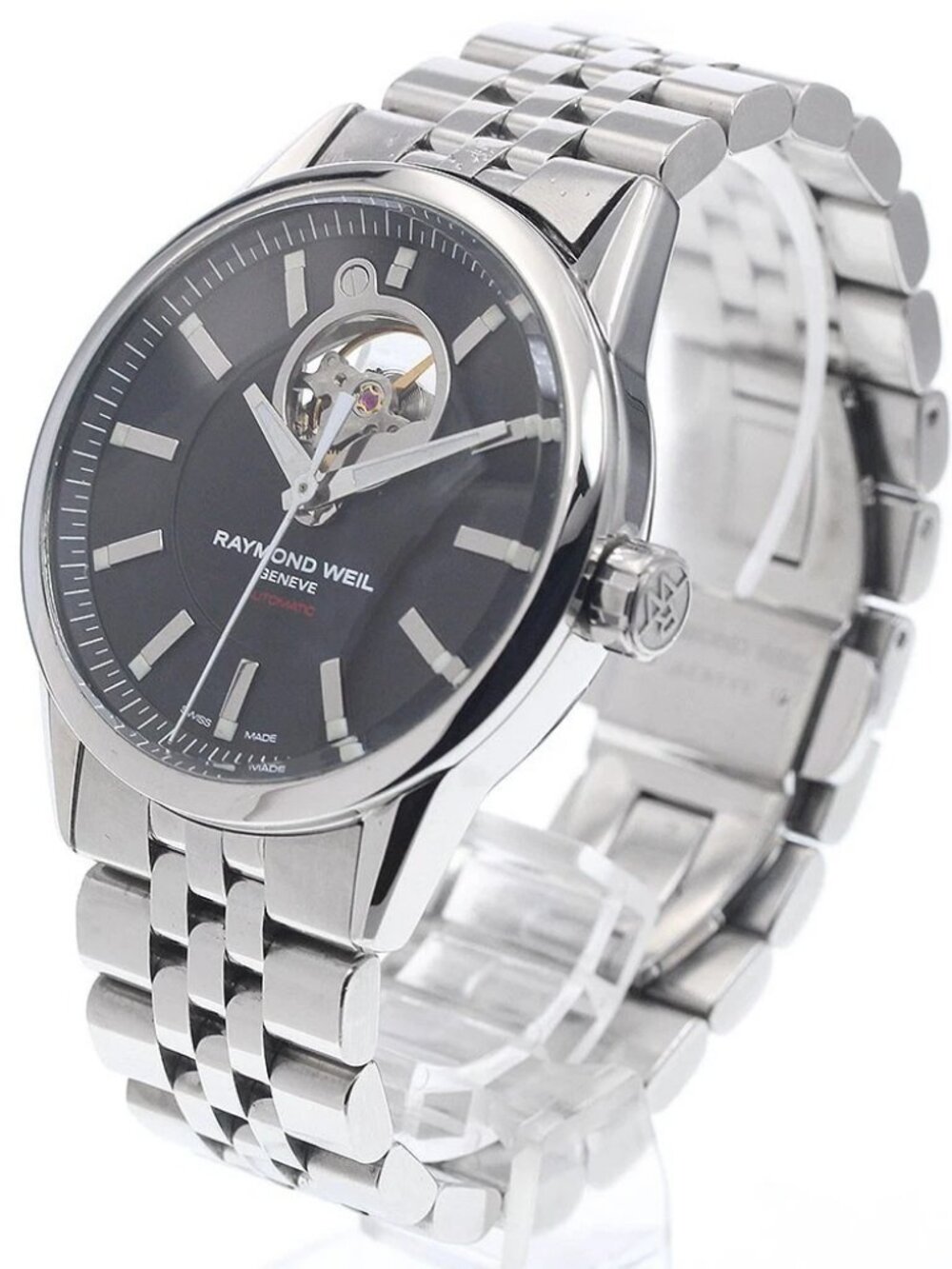 RAYMOND WEIL freelancer 2710-ST-2001 Black Dial Automatic Men's Watch_942689